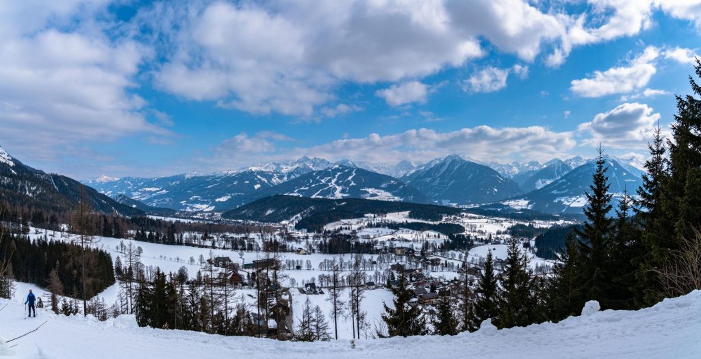 Schladming alpine village Ski Amade Austria