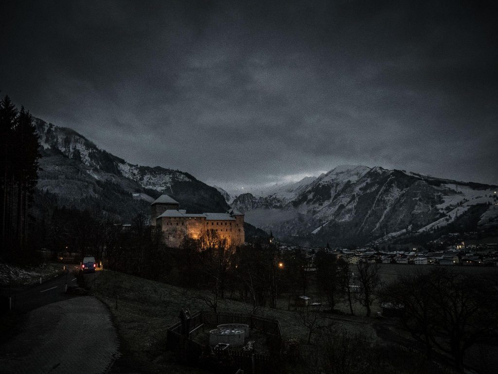 Kaprun alpine village near Zell am See with mountain views Austria