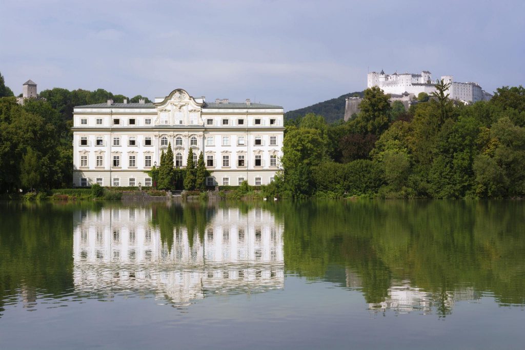 Leopoldskron Palace Salzburg Sound of Music filming location von Trapp house