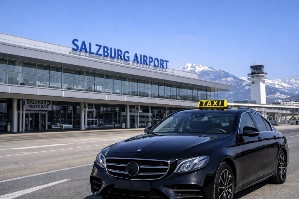 Taxi Salzburg airport transfer at Salzburg Airport