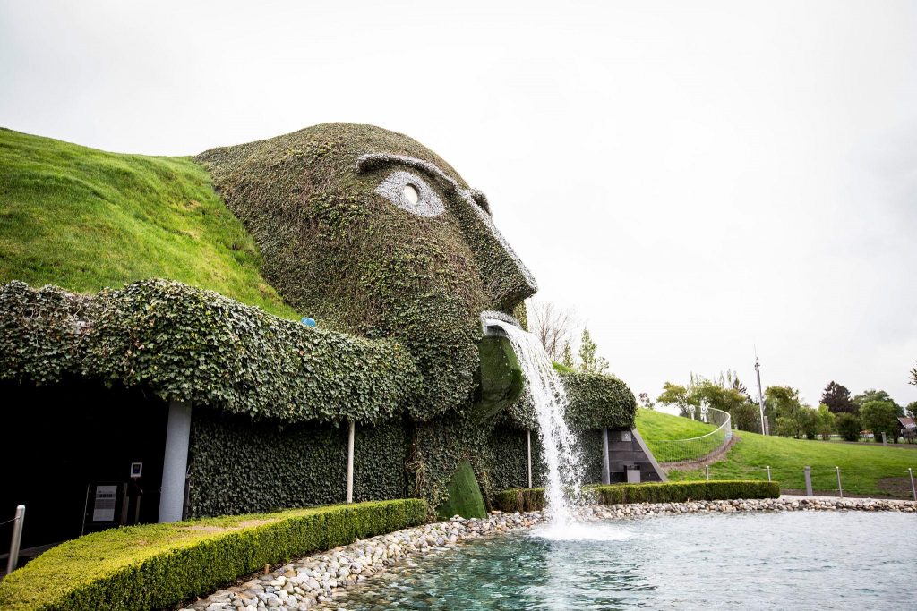 Swarovski Crystal Worlds museum in Wattens during private tour from Salzburg